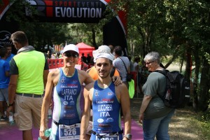 Benzi e Lucchesi al Triathlon Brasimone