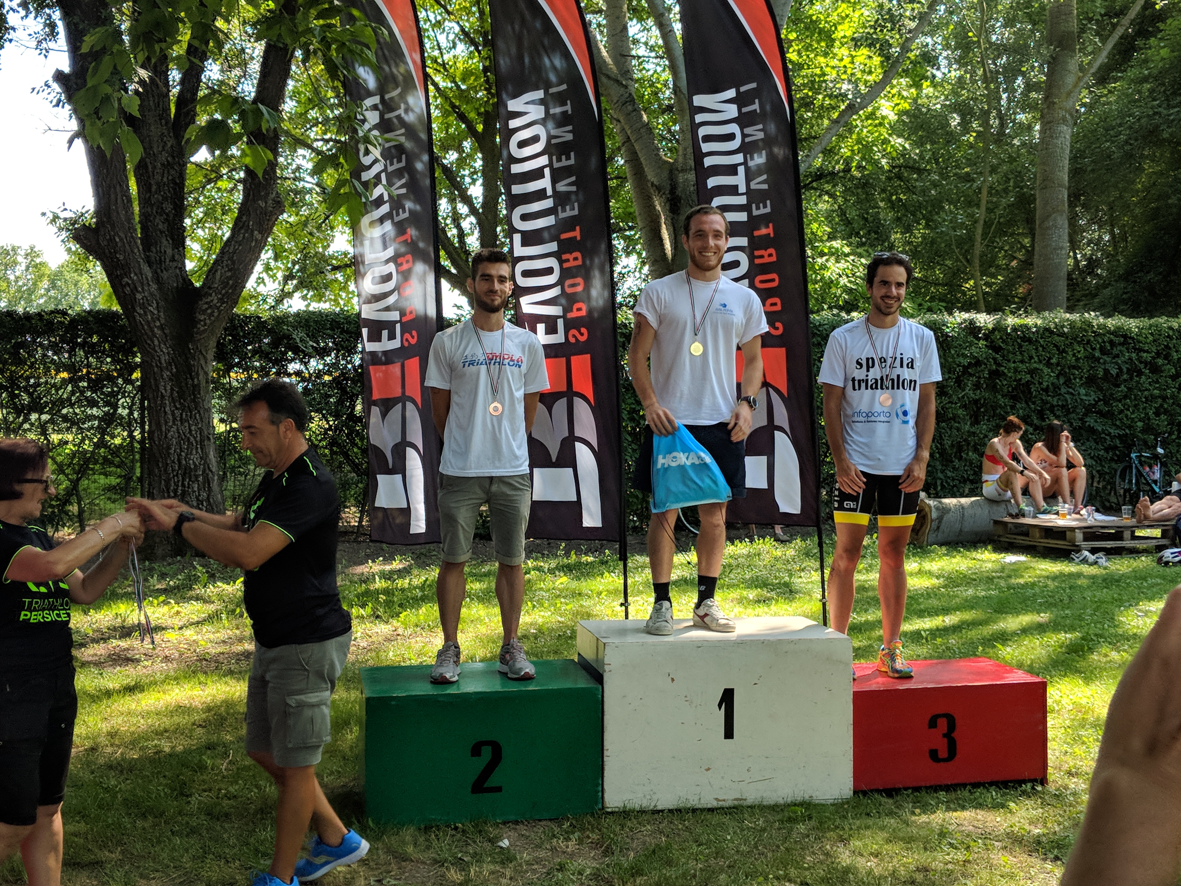 Triathlon Sprint Persiceto Podi Per Martelli Cavina E